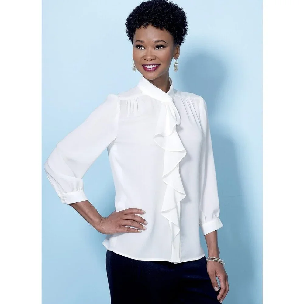 Butterick Sewing Pattern 6488 Shirt Blouse‎ Misses Size 6-14